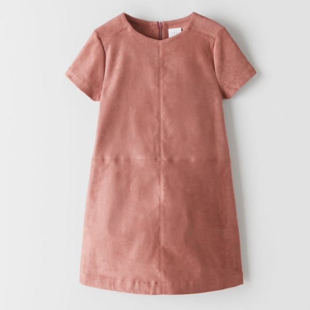 Zara Faux Suede Kids Dress